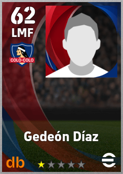 Gedeón Díaz — LMF, OVR 62, MAX 62