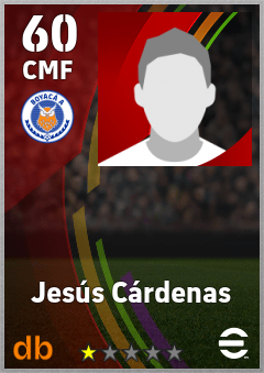 Jesús Cárdenas — CMF, OVR 60, MAX 60