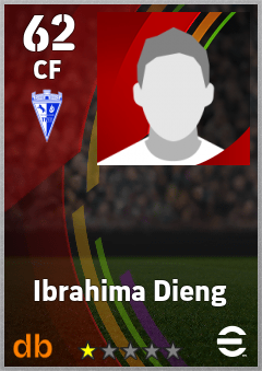 Ibrahima Dieng — CF, OVR 62, MAX 62