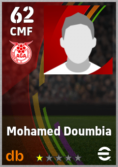Mohamed Doumbia — CMF, OVR 62, MAX 62