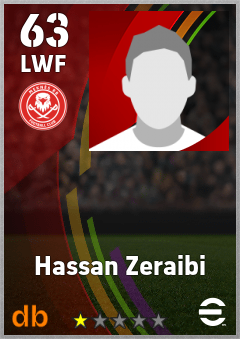 Hassan Zeraibi — LWF, OVR 63, MAX 63