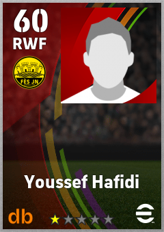 Youssef Hafidi — RWF, OVR 60, MAX 60