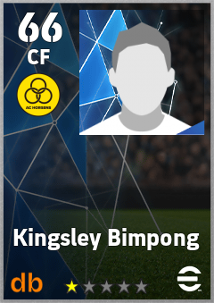 Kingsley Bimpong eFootball player card