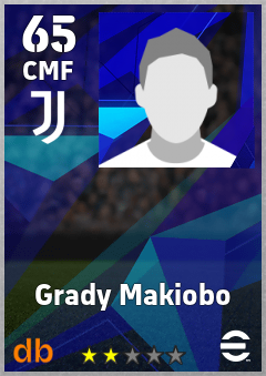 Grady Makiobo — CMF, OVR 65, MAX 65