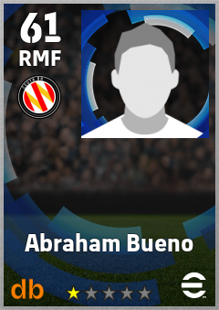 Abraham Bueno eFootball player card
