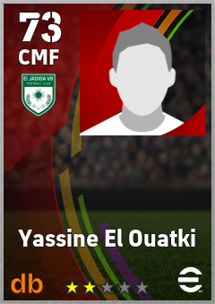 Yassine El Ouatki — CMF, OVR 73, MAX 73