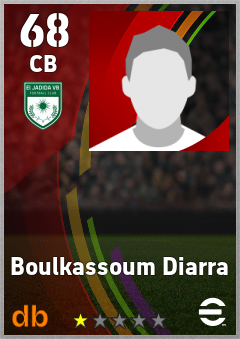 Boulkassoum Diarra — CB, OVR 68, MAX 68