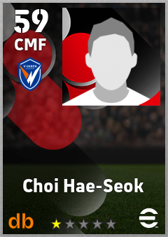 Choi Hae-Seok — CMF, OVR 59, MAX 59
