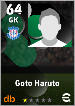 Goto Haruto eFootball player card