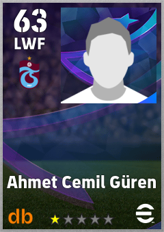 Ahmet Cemil Güren — LWF, OVR 63, MAX 63