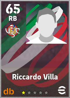 Riccardo Villa eFootball player card