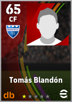 Tomás Blandón — CF, OVR 65, MAX 65