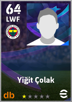 Yiğit Çolak — LWF, OVR 64, MAX 64