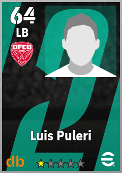 Luis Puleri — LB, OVR 64, MAX 64