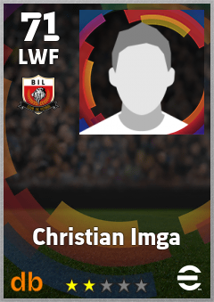 Christian Imga — LWF, OVR 71, MAX 71