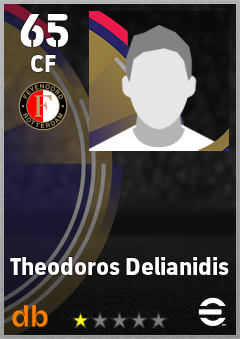 Theodoros Delianidis — CF, OVR 65, MAX 65