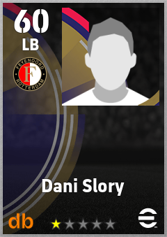 Dani Slory — LB, OVR 60, MAX 60
