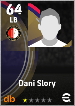 Dani Slory — LB, OVR 64, MAX 64