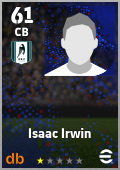 Isaac Irwin — CB, OVR 61, MAX 61