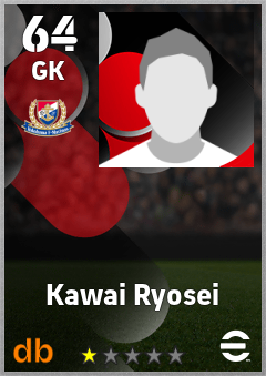Kawai Ryosei — GK, OVR 64, MAX 64