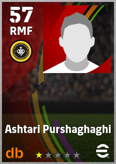 Ashtari Purshaghaghi — RMF, OVR 57, MAX 57
