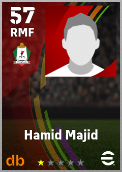 Hamid Majid — RMF, OVR 57, MAX 57