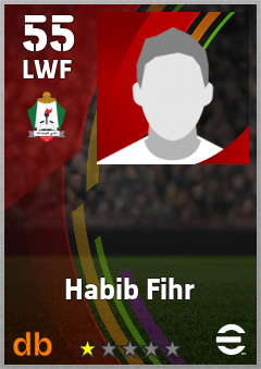 Habib Fihr eFootball player card