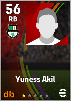 Yuness Akil eFootball player card