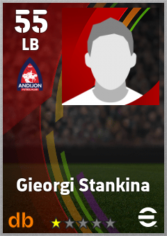 Gieorgi Stankina eFootball player card