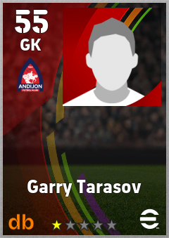 Garry Tarasov eFootball player card