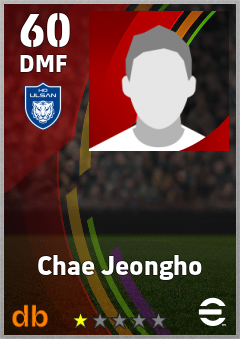 Chae Jeongho — DMF, OVR 60, MAX 60