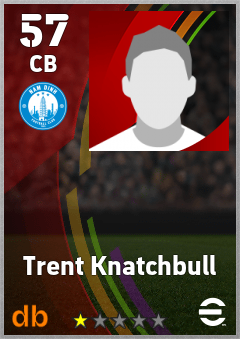 Trent Knatchbull — CB, OVR 57, MAX 57