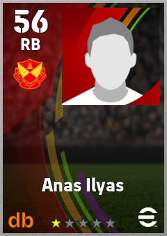 Anas Ilyas eFootball player card