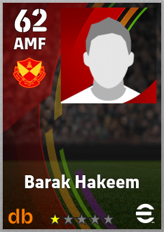 Barak Hakeem — AMF, OVR 62, MAX 62