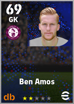 Ben Amos eFootball player card