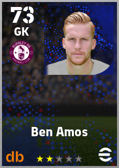 Ben Amos — GK, OVR 73, MAX 73