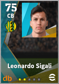 Leonardo Sigali eFootball player card