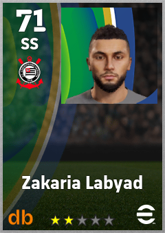 Zakaria Labyad eFootball player card