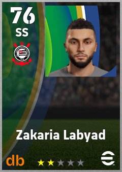 Zakaria Labyad eFootball player card