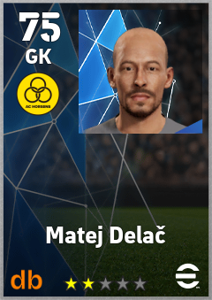 Matej Delač eFootball player card