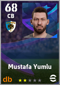 Mustafa Yumlu — CB, OVR 68, MAX 68