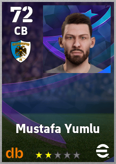 Mustafa Yumlu — CB, OVR 72, MAX 72