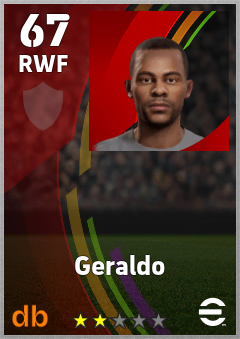 Geraldo eFootball player card
