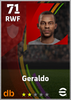Geraldo eFootball player card