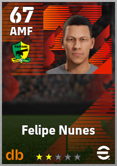 Felipe Nunes eFootball player card