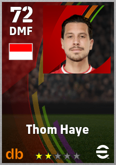 Thom Haye eFootball player card