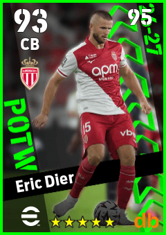 Eric Dier — CB, OVR 93, MAX 95