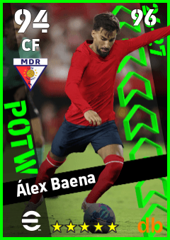 Álex Baena — CF, OVR 94, MAX 96