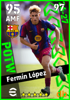 Fermín López — AMF, OVR 95, MAX 97