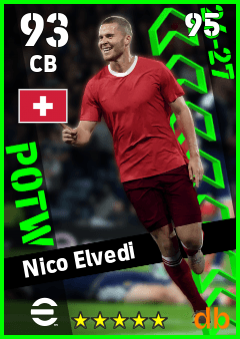ELVEDI — CB, OVR 93, MAX 95
